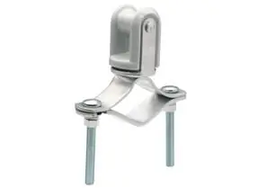 Bridgeport MWH-1 Holder, Wire, Porcelain, Size 1 1/4 - 3 Inch