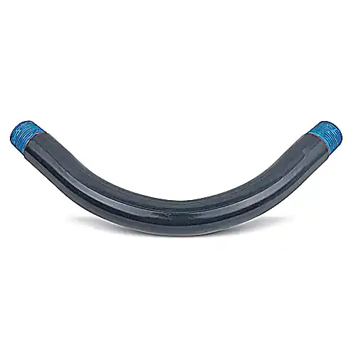 ABB ELL1/2-G Ocal ELL1/2-G 1/2 PVC-Coated 90deg Elbow, Standard Radius, Galv Steel - Gray