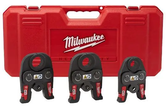 Milwaukee 49-16-2696 Black Iron Press Kit 1/2 - 1 M18 Jaw