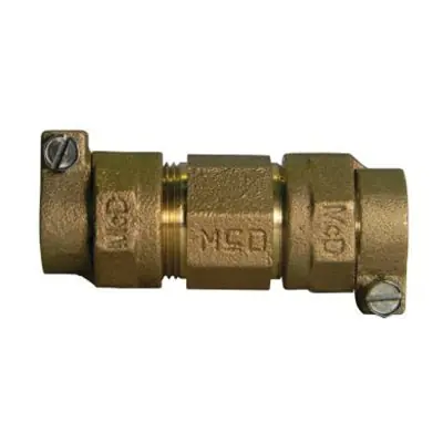 A.Y. McDonald 5141-170 Coupling 1-1/2 in BRS DOM Octagonal STR