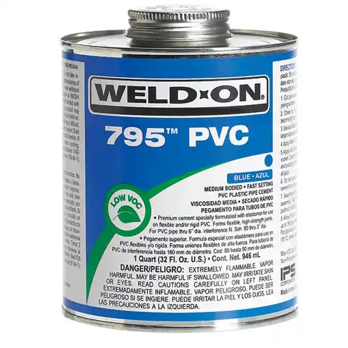IPS 10282 Flex PVC Cement 795 1/2 Pint