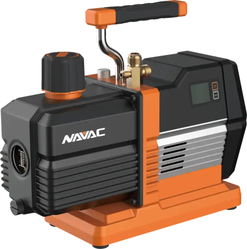 NAVAC NRP6DI Smart Vacuum Pump, 6 CFM Digital 115V with 3 inlet ports A2L Compatible