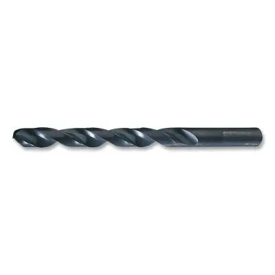 CLE-LINE C23133 1801 Heavy-Duty Black Oxide Jobber-Length Drill Bit 0.1875 in dia Cutting