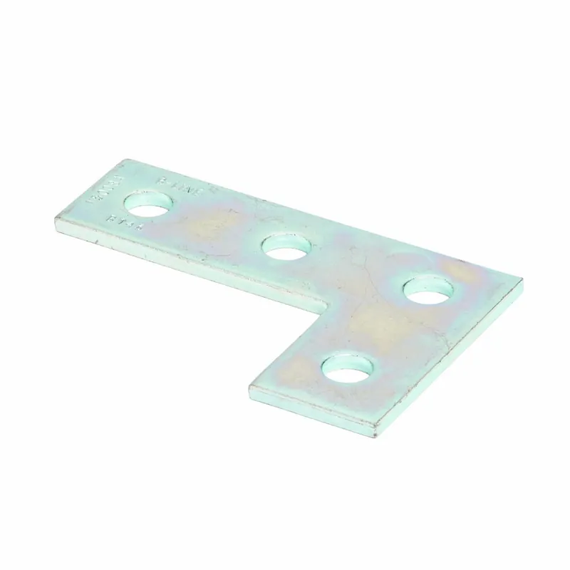 Eaton B143HDG B-Line B143HDG 4-Hole Galvanized Corner Plate