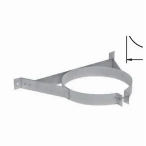Metal-Fab 6TGWB Temp/Guard Wall Band 6 in