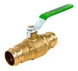 Matco-Norca 759P07LF Lead Free 1-1/2 Press Ball Valve Full Port 600wog 150swp