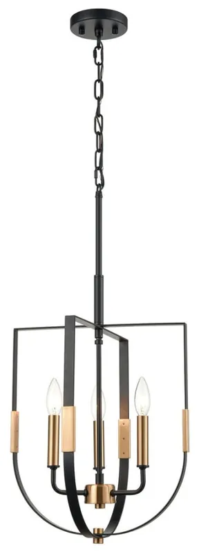ELK Group International 15456/3 Heathrow 3-Light Pendant Light Fixture