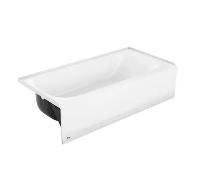BOOTZ 011-3364-00A Aloha 40 Gallon Alcove Soaker Bathtub White