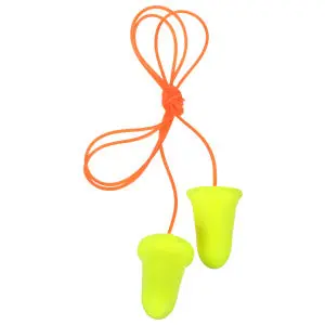 3M 312-1260 E-A-R Earplugs Soft FX Universal Corded Bell 2000PK Yellow