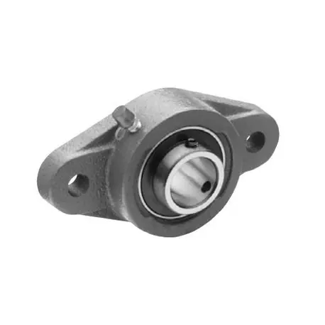IDC Select UCFL206-20 Flange Mounted Bearing, UCFL Standard Duty 2-Bolt, 1.25 in (1 1/4 in) Bore Dia, 3.1562 in (3 5/32 in) Overall L./Dia