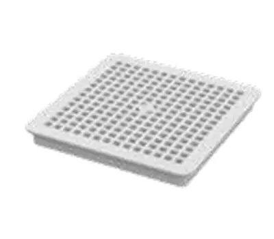 JAY R. SMITH 305-10 PVCeptor Reservoir Dog 12 x 12 in. PVC Full Grate for Sanitary Floor Sink