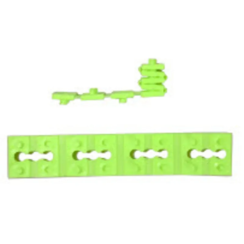 LH Dottie CA100 Cat-A-Pillar Wiring Device Spacer Polyethylene Material Light Green 100 Per Pack