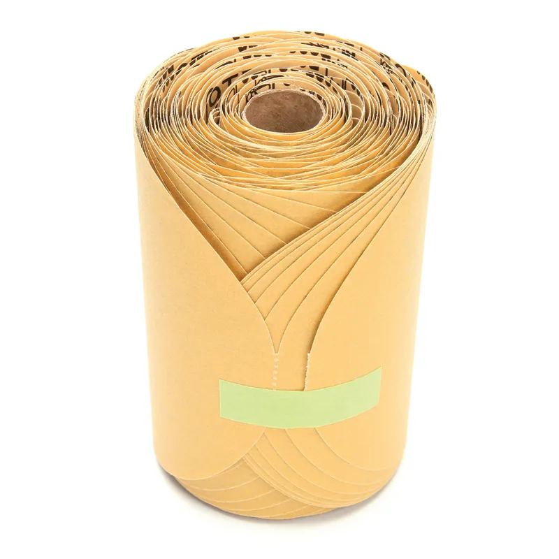 3M 7000028127 Stikit Gold Paper Disc Roll 216U, 5 in Dia, P150 Grit