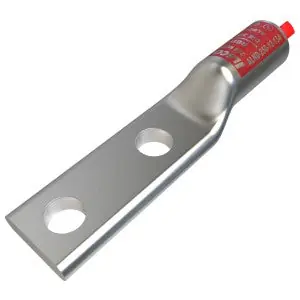ILSCO ALND-250-12-134 Surecrimp Aluminum Compression Lug Conductor Size 250 2 Holes 1/2 in Bolt Size 1-3/4 in Hole Spacing