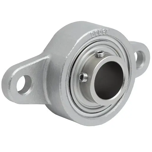 Dodge F2B-SCFS-103-SHFS Stainless Steel 2-Bolt Flange Unit