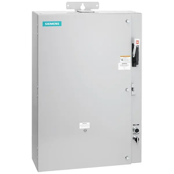 Siemens 87JUH6FA Pump Control Panel 110 to 240 VAC Size 4 NEMA 3R Enclosure