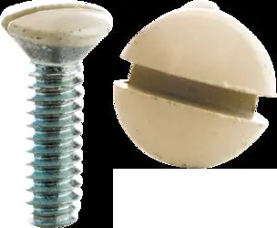 CULLY 39508 6-32 Residential Wall Plate Screw Kit, 1/2 Wall plate and 5/16 Decora