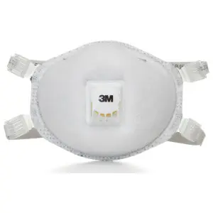 3M 8214 Particulate Respirator N95 with Faceseal and Nuisance Level Organic Vapor Relief 10-pack