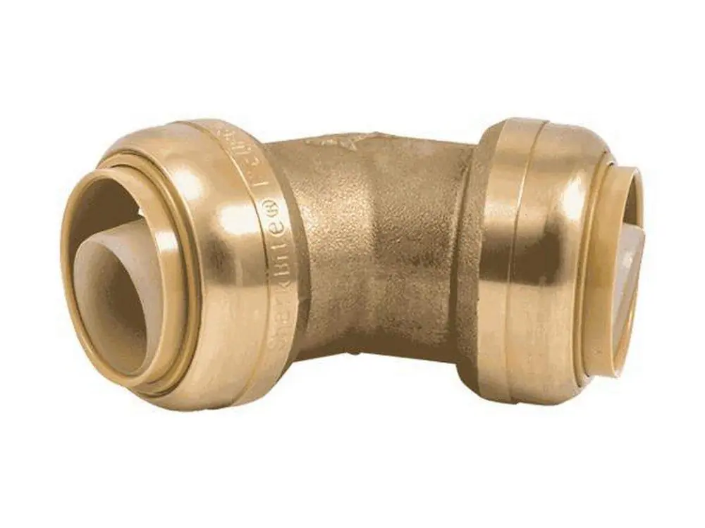 SharkBite U656LF 3/4 in. Push-to-Connect Brass 45 Degree Elbow