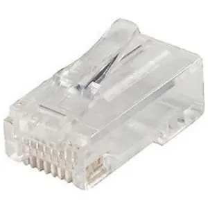 Leviton 47613-EZC EZ-RJ45 CAT5e Plug, 50-Pack