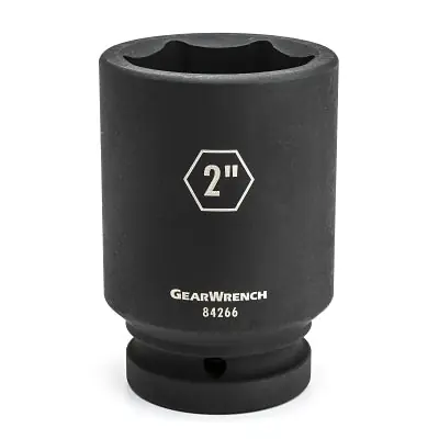 Gearwrench 84272 1 Drive 2-3/8 Deep Impact Socket 6 Points