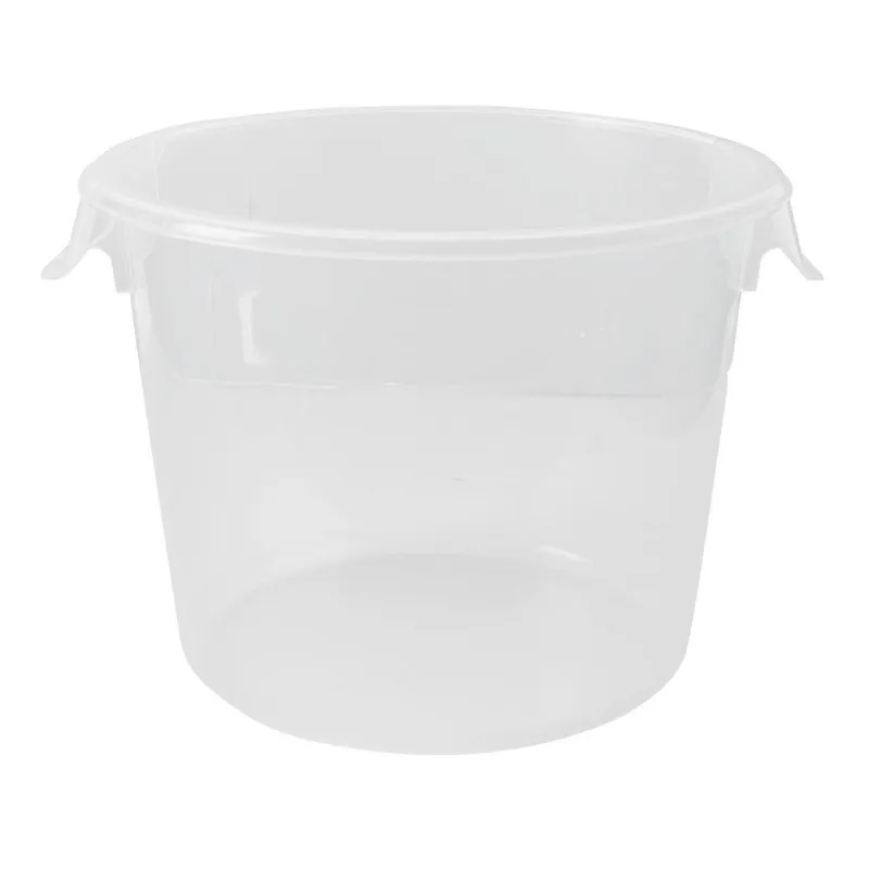 Rubbermaid FG572324CLR 10 in. 6 qt Round Storage Container