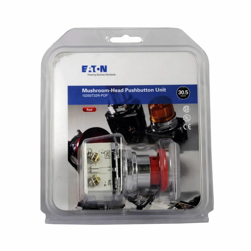 EATON 10250T32R-POP PUSHBUTTON NON-ILLUMINATED 40MM 1NO-1NC