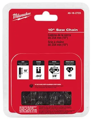 Milwaukee 49-16-2723 10 in. Saw Chain