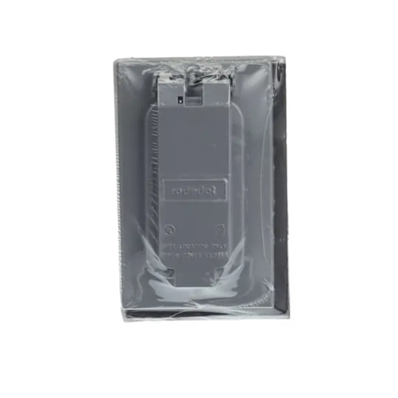 Red Dot CCGV Single Gang Weatherproof Receptacle Cover 1 GFI Receptacle Vertical
