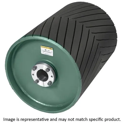Dodge 12X26CRDRXT303/8HBGLAG 26 in Face XT30 Bushing Drum Conveyor Pulley Lagging