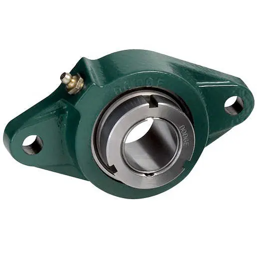 Dodge F2B-GT-010 Cast Iron Greasable 2-Bolt Flange Unit