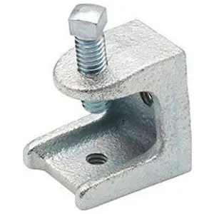 Bridgeport Fittings 954 1/2 Inch Malleable Iron Insulator Support Beam Clamp