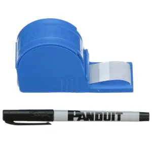 Panduit S100X225VARY StrongHold Cable Marker Dispenser Vinyl 0.75 Label H PK1