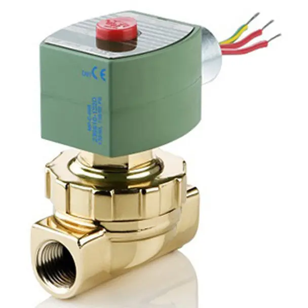 ASCO 8220G013 Hot Water And Steam Valve 120 VAC 2 Inch NPT