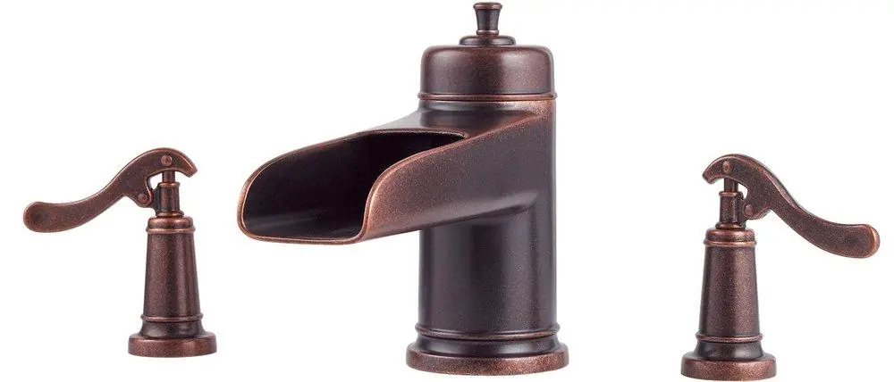 Pfister RT65YPU Ashfield Roman Tub Faucet Trim Only Rustic Bronze