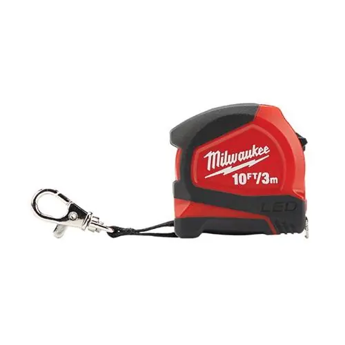 Milwaukee 48-22-6601 Keychain Tape with LED Light