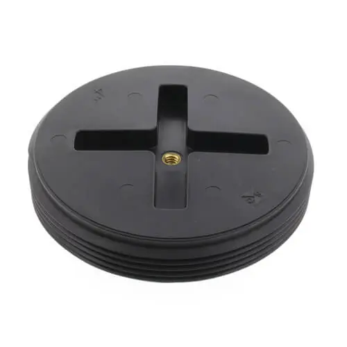 Sioux Chief 879-40 PLUG PP BLK 4 SLTD W/INSERT