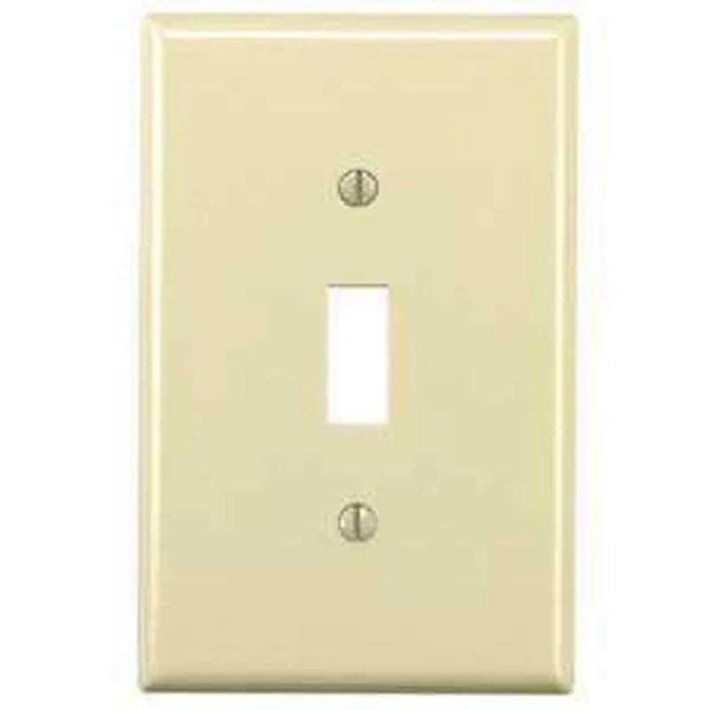Leviton 80501 Wallplate 1 Gang 4-7/8 in H x 3-1/8 in W Replacement MPN