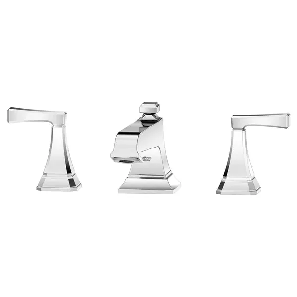 American Standard T612900.002 Roman Tub Filler Crawford 2 Lever Polished Chrome Zinc 4-1/4 Inch