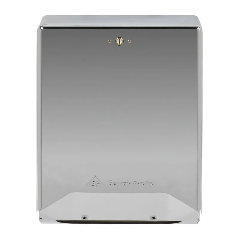 Georgia-Pacific 56620 Folded Towel Dispenser in Polished Chrome