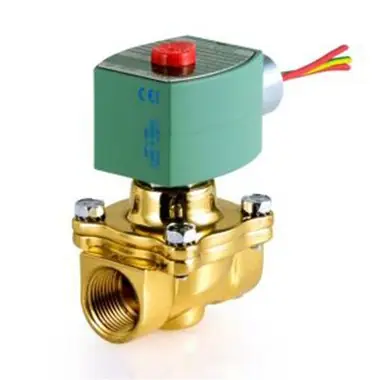 ASCO 8210G037 Solenoid Valve 8210 2-Way Stainless Steel 1/2 Inch NPT Normally Closed 120AC