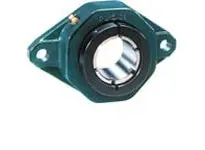Dodge F2B-DL-104S-NL Flange-Mount Ball Bearing Unit - 1-1/4 in Bore, 2-Bolt Flange Mount, Clamp Collar Locking