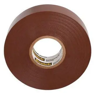 3M 35-BROWN-3/4 Insulating Electrical Tape 600 Volt 3/4 Inch 66 Foot