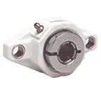 Dodge F2B-DLEZ-100-SHCR Stainless Steel Greasable 2-Bolt Flange Unit