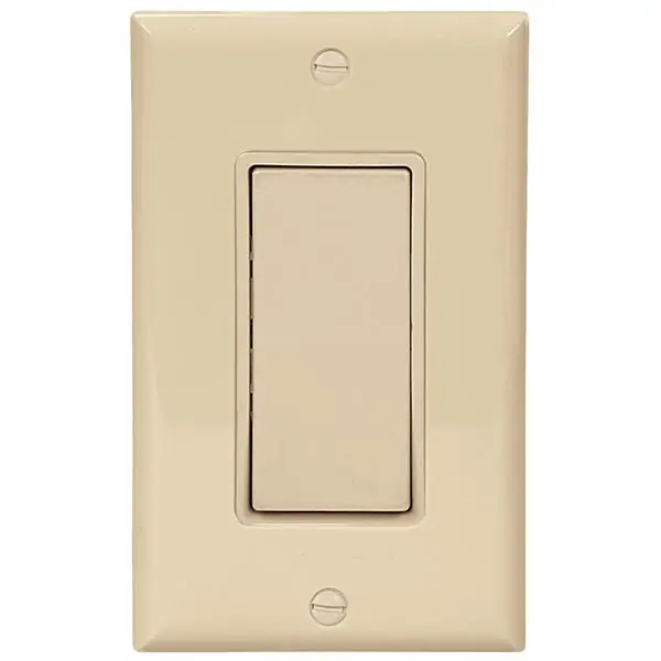 Cooper Wiring Devices 7501V-BOX Standard Grade Decorator Switch 15 A 1 Pack