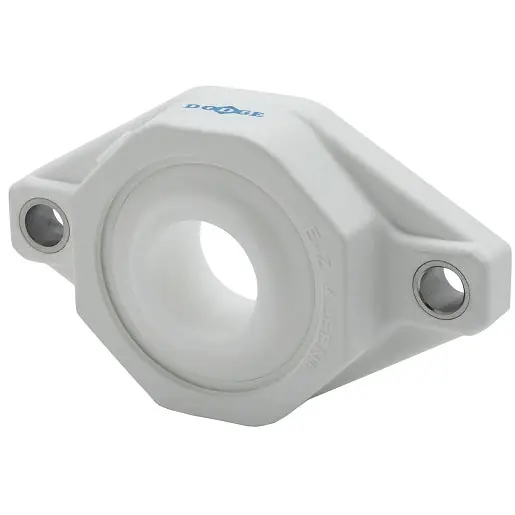 Dodge F2B-PSEZ-107-P Polymer 2-Bolt Flange Unit
