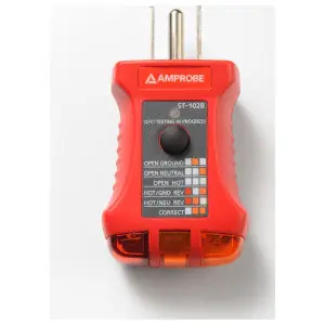 Fluke ST-102B Receptacle Tester GFCO