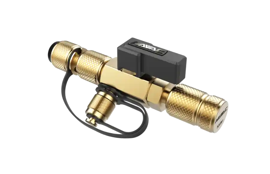 NAVAC NVR1 Valve Core Removal Tool 1/4 & 5/16 Flare Fittings R410A 20 Microns