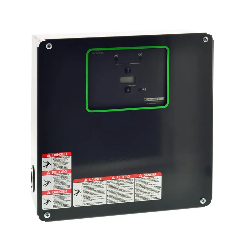Square D SSP01EMA16D Surge Protection Device Surgelogic 160kA 120/240 VAC 1 Phase 3 Wire NEMA 1 Disconnect Switch