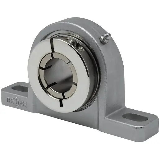 Dodge P2B-DLEZ-200-SHCR Stainless Steel Housing Ball Bearing 2 Bolts Pillow Block